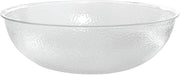 Cal Mil 401-18-34 Acrylic Pebble Salad Bowl, 18" x 18"