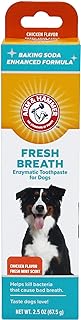 Arm & Hammer Fresh Breath Enzymatic Dog Toothpaste, Chicken Flavor, 2.5 Oz