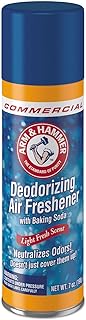 Arm & Hammer Baking Soda Air Freshener, Aerosol, Light Fresh, 7 oz