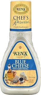 Ken's Steak House Chef's Reserve Blue Cheese W/Gorgonzola Dressing, 9 Ounce