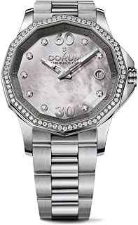 Admiral's Cup Legend 082.101.47/V200 PK11 38mm Diamonds Automatic Silver Steel Bracelet & Case Anti-Reflective Sapphire Women's Watch