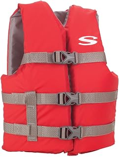 STEARNS PFD 3007 YTH POLY BOATING RED C006