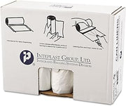 Inteplast Group IBS S386014N High Density Commercial Can Liners 38x60 14 Mic - Natural