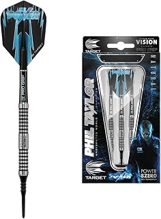 Target Darts Phil Taylor Power 8-Zero 80% Tungsten Soft Tip Darts Set