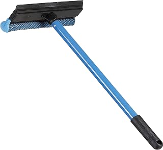 Ettore 59016 Auto Squeegee Scrubber with Metal Handle, 10 Inch Width (Pack of 12)