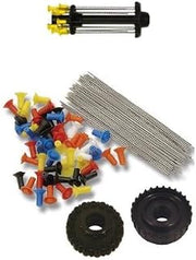 50 Pack Venom Blowguns® Target Darts for True .40 Cal Blowguns with 16 Point Quiver and Dart Hand Guard