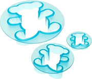 Ateco Bear Dough and Sugar Paste Cutters, Graduated 3 Piece Set