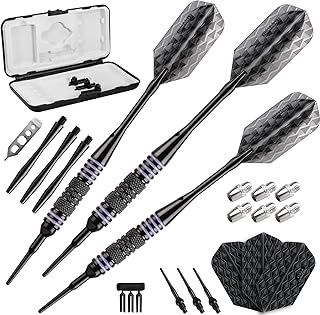 Viper by GLD Products Bobcat Adjustable Weight Soft Tip Darts with Storage/Travel Case