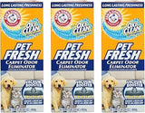 Arm & Hammer Carpet Pet Fresh Odor Eliminator 30 Oz, Pack of 3