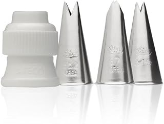 Ateco Tips Leaf Tube Set 4 pc.