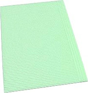 Dynarex 4493 Dental Bibs, 17 3/4"x12 7/8", Mint Green (Pack of 500)