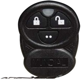 433-01B Replacement Transmitter For Mundial-3 3 Button Black