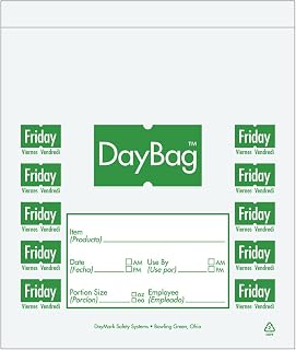DayMark 113017 5-1/2" Day of the Week Friday Portion Bag - 2000 / BX