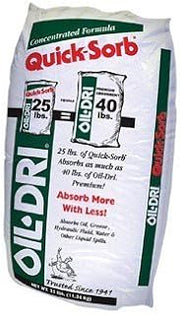 Oil Dri Concentrate Floor Absorbent Bagged 25 Lb.