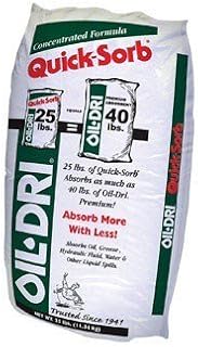 Oil Dri Concentrate Floor Absorbent Bagged 25 Lb.
