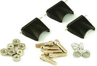 Ettore 1365 Brass Quick Release Squeegee Handle Kit (Pack of 3)