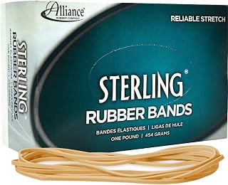 ALL25405 - Alliance Rubber 25405 Sterling Rubber Bands - Size #117B