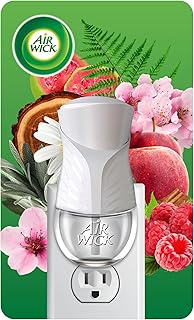 Air Wick Plug In Scented Oil Warmer, White Gadget,1 count