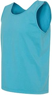 Comfort Colors Ringspun Garment-Dyed Tank (C9360)- SAPPHIRE, M