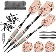 Fat Cat Realtree APC Pink Camo Soft Tip Darts with Storage/Travel Case, 16 Grams