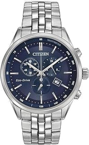 Men's Classic Corso Eco-Drive Watch, Chronograph, 12/24 Hour Time, Date, Sapphire Crystal