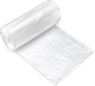 Inteplast EC242406N Commercial Can Liners, Perforated Roll, 10gal, 24 x 24, Natural, 1000/Carton
