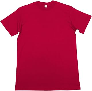 Men’s Short Sleeve Crewneck Fitted 2XL Cardinal