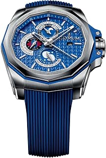 Admiral's Cup Ac-One 45 Tides 277.101.04/F373 AB12 45mm Automatic Titanium Case Blue Rubber Anti-Reflective Sapphire Men's Watch