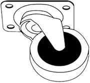 SpecialMade 3600-L4 3" Swivel Plate Caster For Ingredient Bins