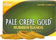 Alliance Rubber 20545 Rubber Bands No.54 1lb Pale Crepe Gold