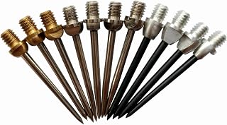 3 designs/12 Pcs New Darts Steel Points Converter Points Converter Tips by Tezoro
