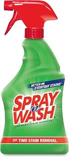 Spray'n Wash 00230 Stain Remover, 22 oz Spray Bottle, 12/Carton