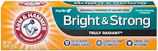 Arm & Hammer Enamel Defense Toothpaste, Crisp Mint 4.3 oz (Pack of 4)