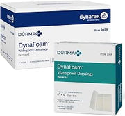 Dynarex DynaFoam - Bordered Foam Dressing - 6" x 6" 12/10/cs