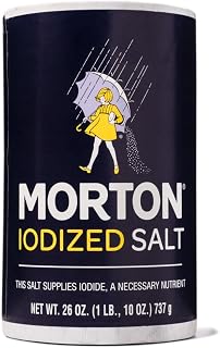 Morton Iodized Salt, 26 Ounce