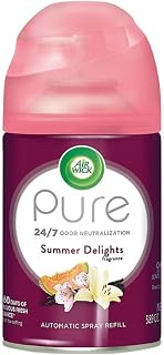 Air Wick Life scents Freshmatic Ultra Automatic Spray Refill, Summer Delights 6.17 oz ( Pack of 2)