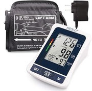 LotFancy Blood Pressure Monitor, Automatic BP Gauge & Upper Arm Large Cuff(8.6"-16.5”) Kit, Digital BP Meter Accurate Tester Machine for Home Use, 2 User, with 120 Reading Memory, Large LCD Display
