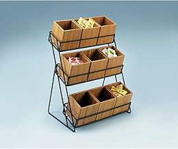 Cal-Mil Bamboo Box Insert - 4" L x 4" W x 4" H