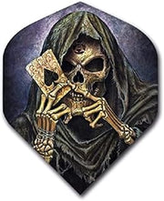 3 Sets (9 Flights) Alchemy Grim Reaper Standard Dart Flights - 100 Micron Ex-Tough