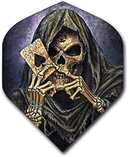 3 Sets (9 Flights) Alchemy Grim Reaper Standard Dart Flights - 100 Micron Ex-Tough