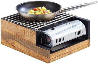 Cal Mil Madera Butane Burner Stove Frame, 12.75 x 14.75 x 6.5 inch - 1 each.