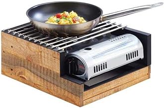 Cal Mil Madera Butane Burner Stove Frame, 12.75 x 14.75 x 6.5 inch - 1 each.