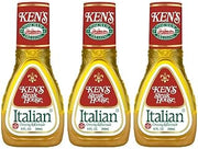Ken's Steak House Italian Dressing & Marinade 9 Fl Oz (Pack of 3)
