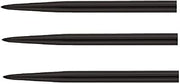 Steel Black 43mm (1 21/16th) Steel TIP Dart Replacement Points - 2 Sets (6 Points)