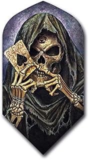 3 Sets (9 Flights) Alchemy Grim Reaper Slim Dart Flights