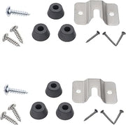 2x ECSEM Dart Board Hanging Kit, Dartboard Mounting Bracket, Wall Bracket for Hanging Dartboard