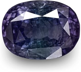 5.59-Carat Natural Sapphire - 100% Unheated & Untreated, Mined in Kashmir, Certified by IGI, Premium Loose Gemstone