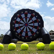 Outdoor Inflatable Soccer Darts Board with 6pcs Ball for Sports Game 10ft/3m