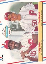 1988 Fleer #648 Greg Jelks/Tom Newell Prospects NM-MT RC Rookie Philadelphia Phillies Baseball MLB