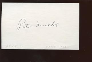 Pete Newell Basketball Hall of Famer Autographed Index Card Hologram - College Cut Signatures